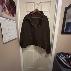 St. John's Bay Chocolate Brown Lightweight Corduroy Jacket -size 4X
